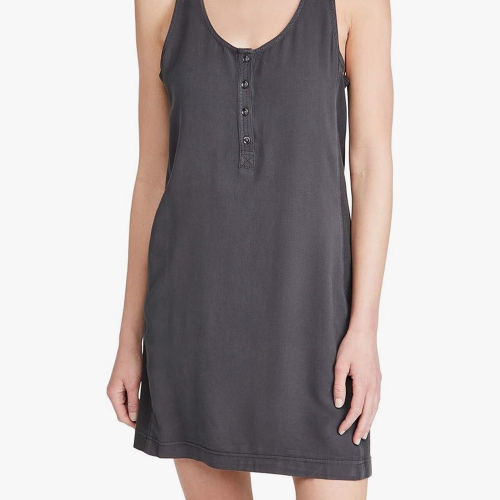 Splendid Women's Whisper Dress Charcoal Gray Size Small